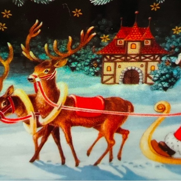 Villeroy & Boch, Toy’s Fantacy Platter. 13.75”x8.75”” Christmas Themed Scene. - Picture 3 of 7